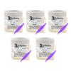 1/8 Inch Orthodontic Elastics, 500 Pack Medium 3.5 Ounce Fix Tooth Gap, 5 Pack Elastic Placer for Braces view 1