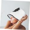 FOMIYES Stylish Felt Sauna Hat for Men and Women Water Absorbent Cap for Sauna and Bathing Comfortable Natural Felt Material for Hair and Curls view 2