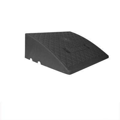 Agashi Threshold Ramp, 3-19 cm High Ramps, Threshold Ramps Wheelchairs Ramps for Steps Car Repair Shop Ramps for Vehicle/Black/50 * 40 * 17Cm
