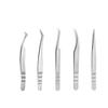 1Pcs Eyelash Extension Tweezers Volume Isolation Precise Lash Clips Nano Technology Eyelash Blossoming Grafting Tweezers (UKR-04 Straight tweezers) view 1