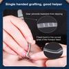 1Pcs Eyelash Extension Tweezers Volume Isolation Precise Lash Clips Nano Technology Eyelash Blossoming Grafting Tweezers (UKR-04 Straight tweezers) view 2