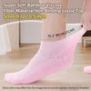 Revosoxs Diabetic Bamboo Socks for Men and Women, 5 Pairs Low Cut, Loose Top, Size M, Pure Color-m view 2