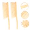 2pcs Soft Bristle Hand Dusting Brush with Wood Handle for Home Cleaning Surfaces Furniture and Appliances view 2