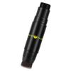 FRCOLOR 2-in-1 Beard Shaping Filler and Concealer Stick Large Cream Brush for Thickening Facial Hair Sturdy Grooming Tool for Men Portable Beard Shaper for Styling and Filling view 1
