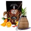Verde Mate Green Frutos Tropicales yerba mate set with accessories | Fruit yerba mate | Calabash, bombilla and accessories | Natural caffeine | Brazilian yerba mate | 500g | 0.5kg view 1