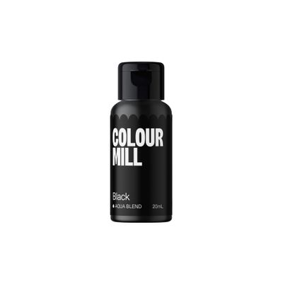 Its Just A Box Black- Aqua Based Colouring - Colour Mill, 20.00 ml (Pack of 1)