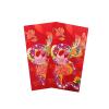 2024 Lunar Chinese New Year Red Envelopes 6pcs Spring Festival Hong Bao Red Pocket Cartoon Gold Raised Foil Dragon Lai See Lucky Money Envelopes view 1
