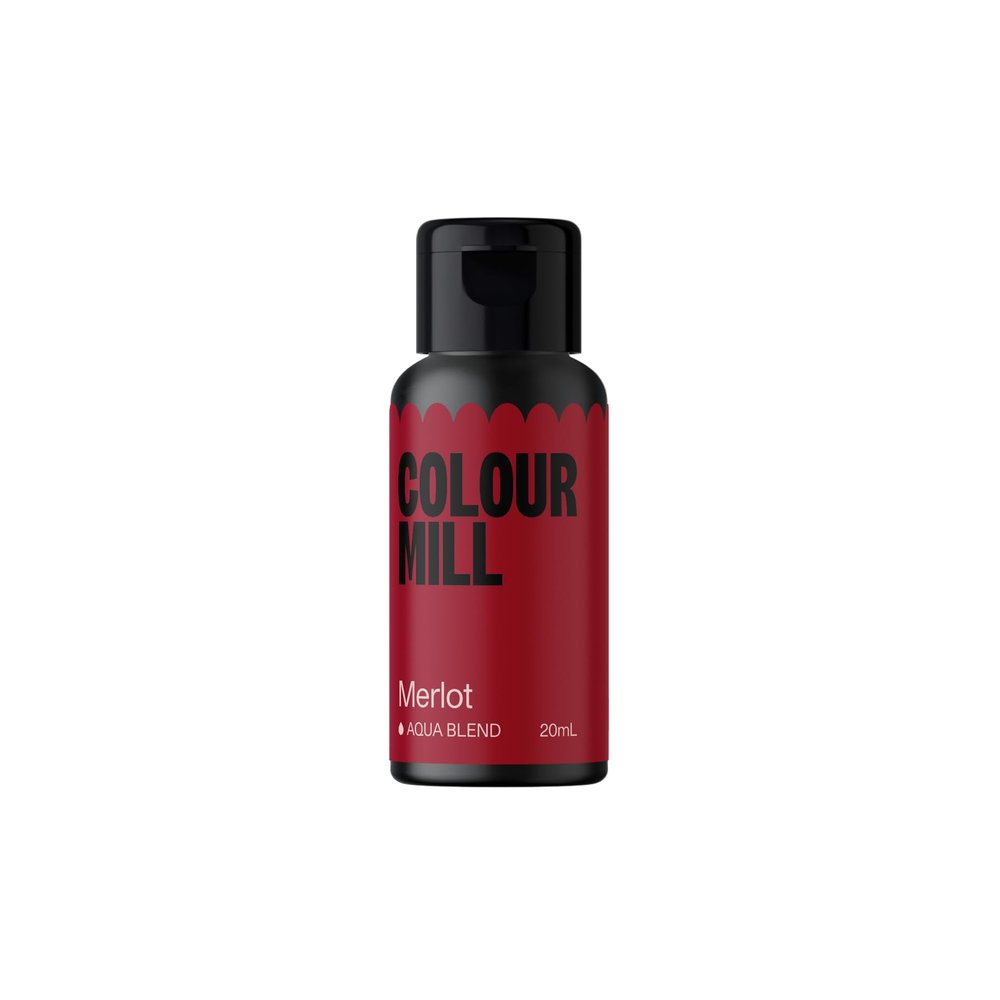 Merlot - Aqua Based Colouring 20ml - Colour Mill