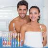 100 Pack Disposable Toothbrushes with Toothpaste Individually Wrapped, Travel Toothbrushes Bulk, 5 Colors, Travel Toothbrush Kit view 3