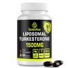 Liposomal Turkesterone Capsules 1500mg Supplement, Max Strength Ajuga Turkestanica Extract, Standardized to 20% Turkesterone, Optimal Absorption, Muscle Growth & Recovery, Gluten Free, Fillers Free view 1