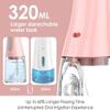 ARTSZY Tooth Cleaner Water Dental Flosser Cordless,Portable Cordless Waterproof Water Flossers for Teeth with 6 Modes&USB Charging,360 Rotating Nozzle, for Tooth Clean view 2