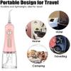 ARTSZY Tooth Cleaner Water Dental Flosser Cordless,Portable Cordless Waterproof Water Flossers for Teeth with 6 Modes&USB Charging,360 Rotating Nozzle, for Tooth Clean view 4