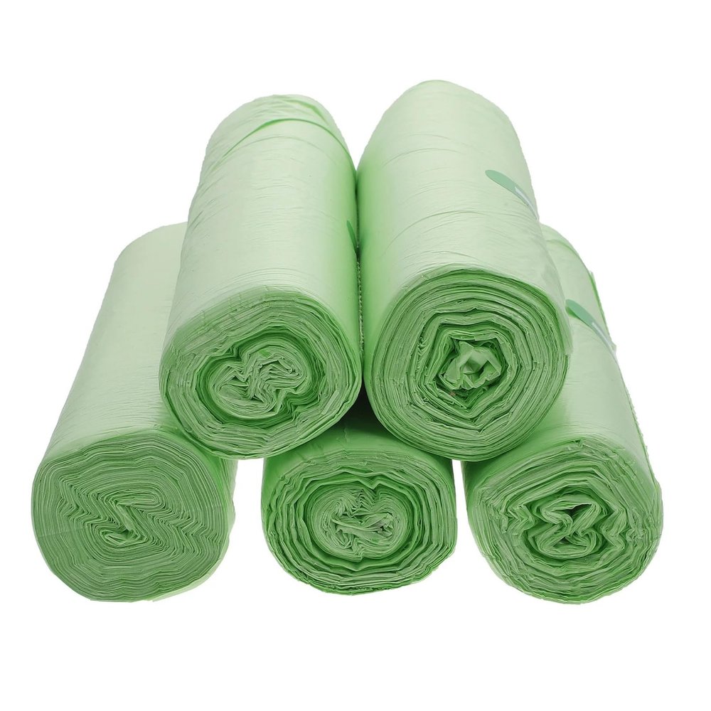 100 Pcs Biodegradable Garbage Bags Puke Disposable Rubbish Vomit Trash Cornstarch Psm Compost Office