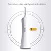 ARTSZY Teeth cleaner Electric Portable Water Flosser,USB Rechargeable Waterproof Teeth Cleaner for Home,with 3 Modes, 360 Rotatable Nozzle,230ml Removable Water Tank, Suitable for Business Trip view 2