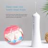 ARTSZY Teeth cleaner Electric Portable Water Flosser,USB Rechargeable Waterproof Teeth Cleaner for Home,with 3 Modes, 360 Rotatable Nozzle,230ml Removable Water Tank, Suitable for Business Trip view 3