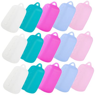 CIMAXIC 15pcs Toothbrush Covers Travel Toothbrush Head Caps Portable Caps Brush Head Protectors Accessory