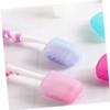 CIMAXIC 15pcs Toothbrush Covers Travel Toothbrush Head Caps Portable Caps Brush Head Protectors Accessory view 4