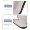 GOOHOCHY Lenses and Glasses Case Black Portable for Home Travel Kit Space Saving Glasses Case Mens view 4