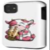 iPhone 11 Boba Cow Gift Bubble Tea Cute Anime Gift for Kids Case view 2