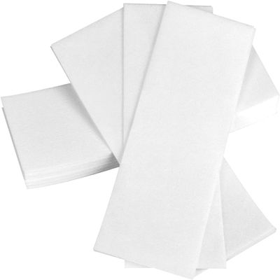 100Paper Strips, Non-Woven Epilating Bikini Wax Strip Paper for Hair Removal Wax Beads Paper Legs, Face, Chest, Back, Eyebrow, Body, Arms, Underarm Hair and Facial Wax for Women & Men
