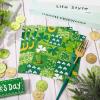 JarThenaAMCS 80pcs St. Patrick's Day Napkins - White, Green - Paper - Multi-Ply - Festive Disposable Napkins view 4
