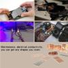 LSCAILIAO Copper Metal Sheet - Pure Cu Foil Roll for Home and Creative Experiments, Length 2m,Thickness 0.5mm,width 55mm view 3