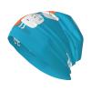 Cute Marshmallow Hot Chocolate Warm and Breathable Men's and Women's Universal Versatile Brimless Hat, for Daily Home and Outdoor Activities Clothing Accessories view 1
