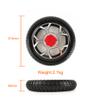 12 Inch Wheel Inflated Tire Tube With Clutch System 17mm Shaft Hole Diameter For Wheelchair Bicycle Scooter (Solid wheel) view 2