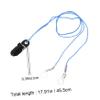 HOMSFOU Hearing Aid Lost Rope Lightweight Nylon Lanyard for Seniors Prevents Losing Hearing Aids While Walking Sitting view 3