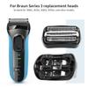 Benfosh Compatible with Braun Series 3 Electric Shaver Head 32B 320 330 340 350 380 300s 301s 310s 3000s 3010s 3020s 330s-4 3050cc 3040s Replacement Head for Electric Shaver view 4