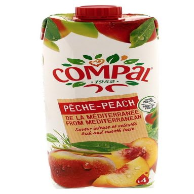 Compal Peach Juice 1L - Pack of 6
