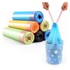 15pcs/Roll Trash Bags Disposable Thickened Garbage Bag Vest-style Garbage Can Storage Bag Household Kitchen Plastic Bag view 2