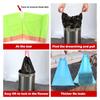 15pcs/Roll Trash Bags Disposable Thickened Garbage Bag Vest-style Garbage Can Storage Bag Household Kitchen Plastic Bag view 4