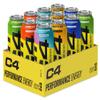 C4 Performance Energy Drinks Mixed Variety Pack 500ml (12 pack) | Sugar Free Energy Drink with 160mg Caffeine, 250mg Betaine, 1050mg Taurine | Low Calorie Fizzy Drinks for On the Go Energy and Focus view 1