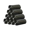 100pcs Household Black Rubbish Bag For Bathroom Garbage Bag Kitchen Points Off Trash Can Bin Rubbish Disposable Plastic Bags view 1