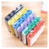 5 Rolls 1 Pack 100Pcs Household Disposable Trash Pouch Kitchen Storage Garbage Bags Cleaning Waste Bag Plastic Bag (Color : Blue) view 2