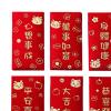 Oshhni 6Pcs Chinese New Year Red Envelopes Hong Bao Red Packet for Wedding, Style A view 2