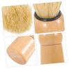 FRCOLOR Beard Brush Wood Handle Shaving Brush Men Beard Grooming Tool for Salon Use view 4