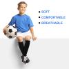 2-Pair Black Kids' Leg Sleeves with Shin Guard for Team Sports and Beginners view 4