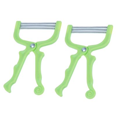 FRCOLOR Manual Facial Hair Remover Threader 2pcs Handheld Face Hair Epilator Portable for Women Sensitive Skin