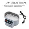 Ultrasonic Cleaner 30/50W Sonicator Bath 40Khz Degas for Watches Contact Lens Glasses Denture Teeth Electric Makeup Razor view 3