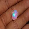 100% Natural white Ethiopian Opal very good fleshy fire Shape Oval Size 15.7x12.2x5.7mm Weight 5.1 Cts view 3