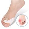 SquarezhenBo 2Pcs White Hallux Valgus Gel Foot Care Tool, Hallux Valgus Corrector, Straighten Fingers, Foot care view 2