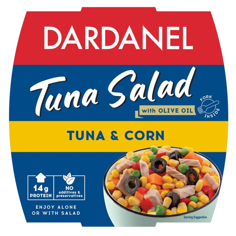 Dardanel Tuna Salad Sweetcorn (185G)