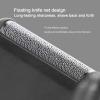 Electric Foil Shaver, USB Charging Electric Cordless Rechargeable Wet & Dry Portable Beard Trimmer for Men Travel Portable Men Foil Shaver Beard Trimmer (Black) view 3