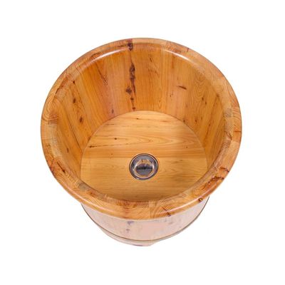 PACUM Foot Barrel,Massage Wood Bath Bucket,Handmade,footbaths Smooth Surface,Bathroom Accessories Present vision
