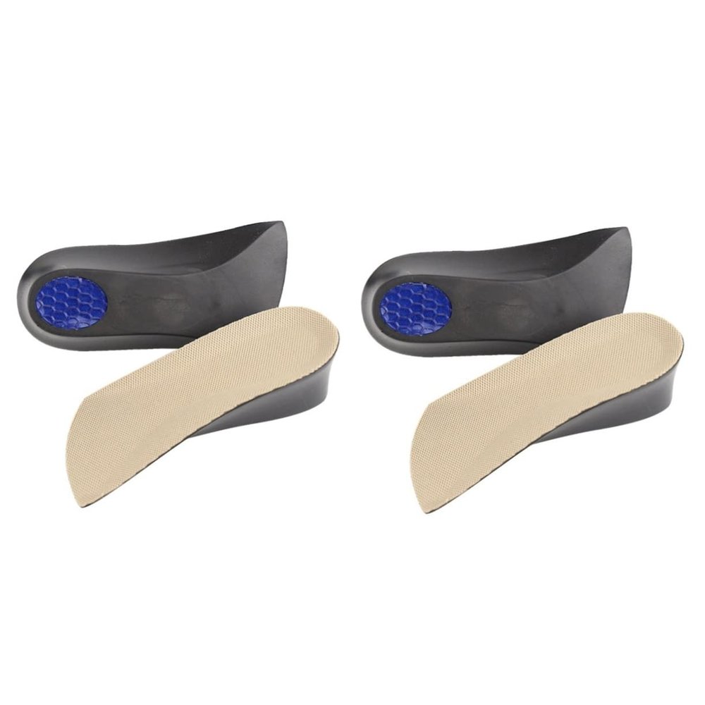 JECOMPRIS 2pairs Shoe Lifts Height Increase Insert Invisible Insole Heel Lift Inserts Shoe Pads Invisible Insole Women Use in Workplace