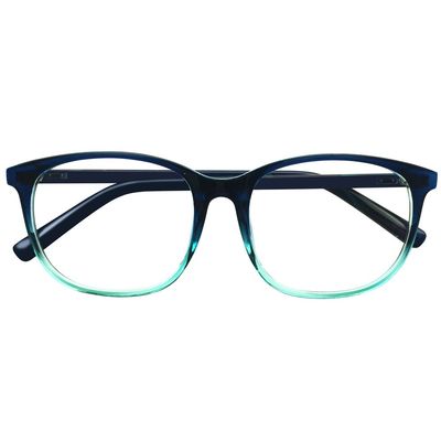 DUHKP Green Oversized Distance Glasses For Men Women Retro Eyeglasses They are not reading glasses