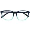 DUHKP Green Oversized Distance Glasses For Men Women Retro Eyeglasses They are not reading glasses view 1