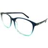 DUHKP Green Oversized Distance Glasses For Men Women Retro Eyeglasses They are not reading glasses view 2